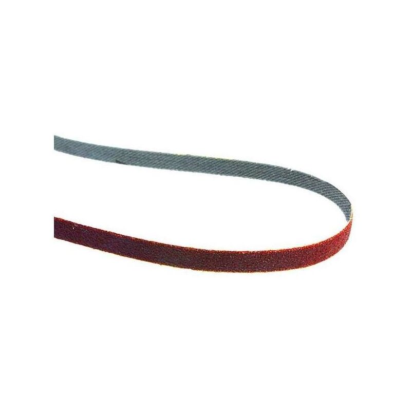 Lot de 5 bandes abrasives MAKITA P 43337 bois métal 13x533mm pour ponceuse à bande MAKITA 9032 - vue 1