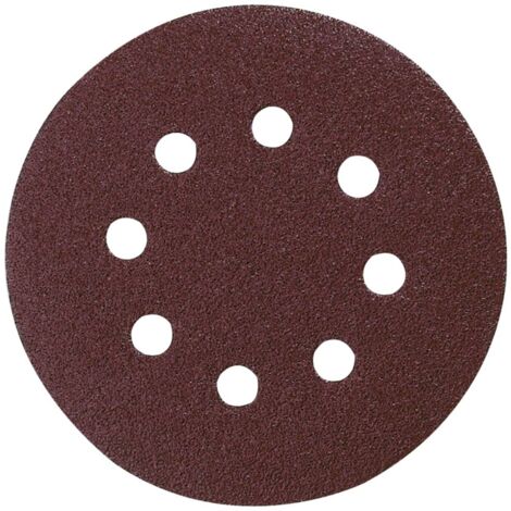 Makita P-43533 Feuille abrasive pour ponceuse excentrique avec bande auto-agrippante Grain 40 (Ø) 125 mm 10 pc(s)