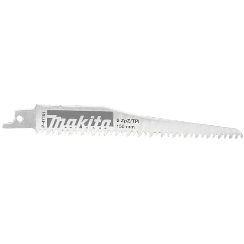 MAKITA P 47101 Scie sabre 150mm 6TPI 5pcs