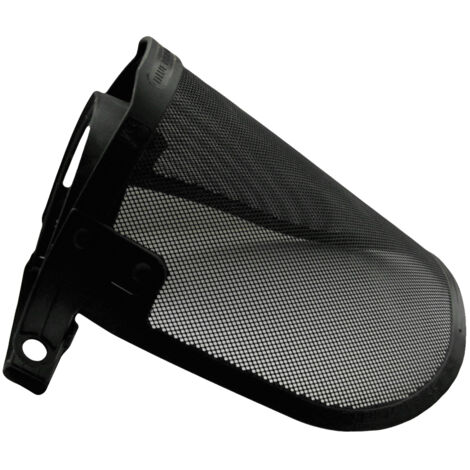Makita P-47357 P-47357-Visera protectora Metalica con goma, Nero