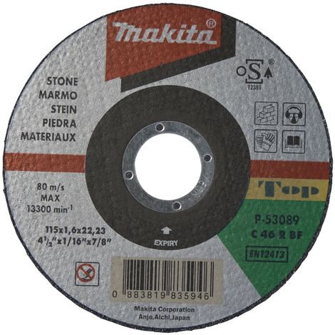 MAKITA P-53089 Extradünne Steintrennscheibe 115mm