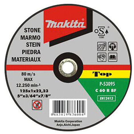 MAKITA P-53095 Disco de corte extrafino piedra 125mm
