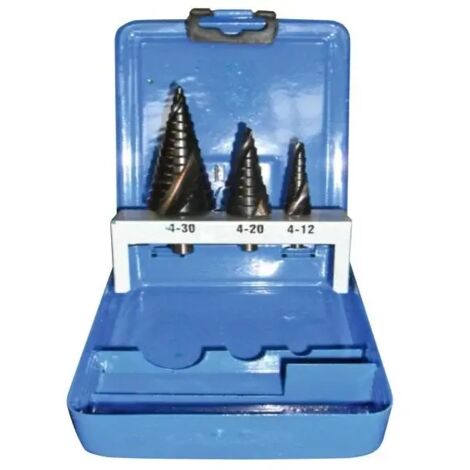 Makita P-70029 Set svasatori a gradino per acciaio Inox 3 Pz.
