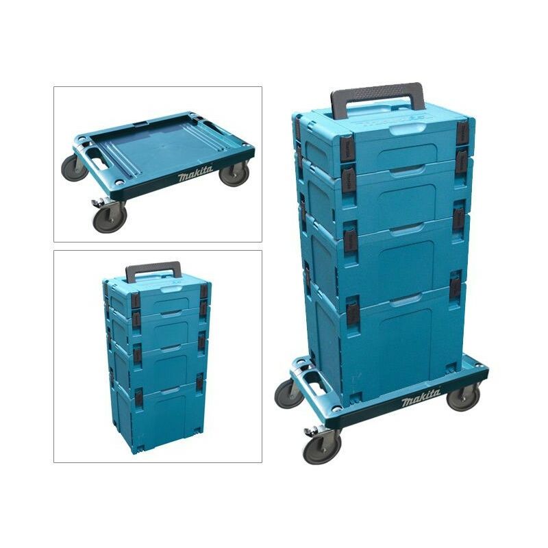 Makita - P-83886 MakPac Case Carrier Trolley - Includes Type 1-4 Makpac Cases