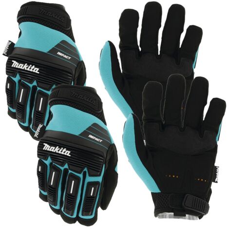Makita P-84567 Advanced Impact Demolition Gloves Medium 2x Pair