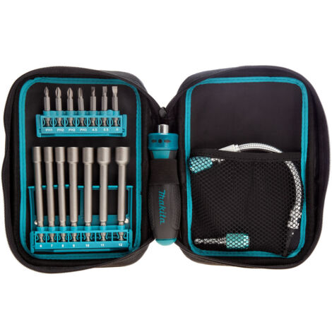 Makita P-90043 17 Piece Nutrunner & Bits Pouch