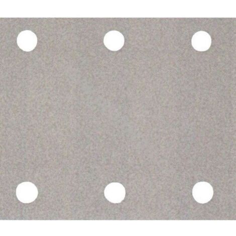 Makita papier abrasif 114 x 102 mm, K120, 50 pcs. 114 x 102 mm - K120 - 50 pcs. - 6 trous - Vernis / Peintures