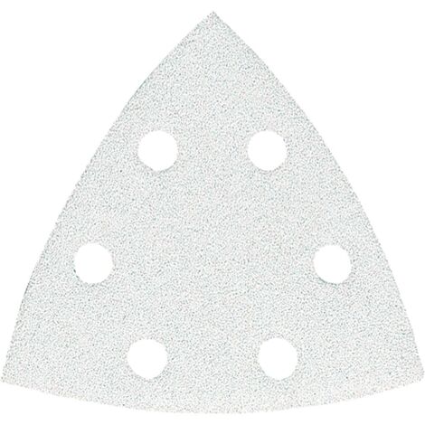 Makita papier abrasif 94 x 94 x 94 mm, K80, 10 pcs. K80 - 94 x 94 x 94 mm - Blanc - 10 pièces - Vernis / Couleurs