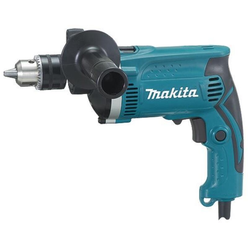 Perceuse À Percussion Makita HP1630K – 710 W, Variateur, Coffret Inclus - vue 2