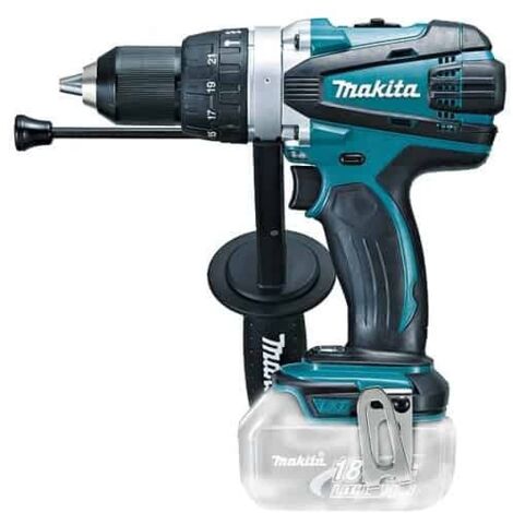 Makita – Perceuse à percussion sans fil 18V – Moteur Brushless – Couple réglable 21 positions – Pour béton armé et bois dur - DHP458Z