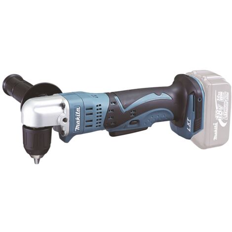 Makita – Perceuse angulaire 18V DDA351Z – Vitesse 0-1800 t.p.m. – Mandrin automatique 1,5-10mm – Poids léger 1,8kg – Pour acier et bois