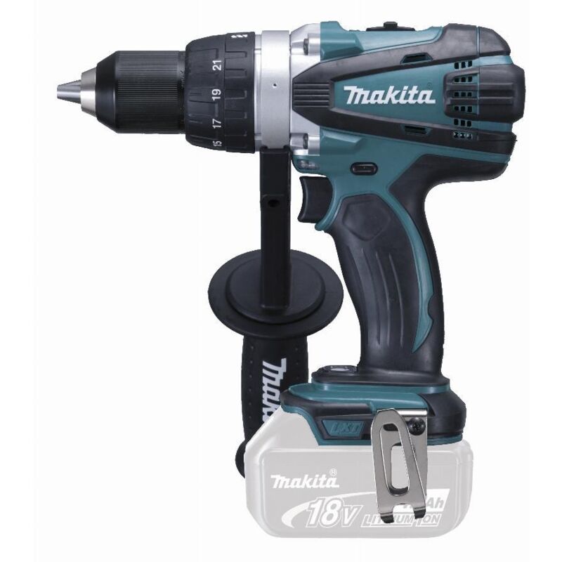 Trapano 18 v Li-Ion ø 13 mm Makita Senza batteria né caricatore - DDF458Z