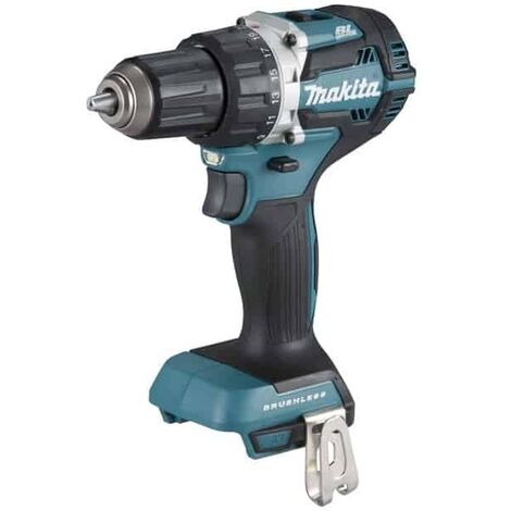 Makita – Perceuse-visseuse sans fil 18V – Moteur Brushless 2000 tr/min – Couple 54Nm – Technologie XPT pour travaux lourds - DDF484Z
