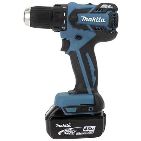 Makita – Perceuse-visseuse 18V avec 2 batteries 4Ah Li-Ion – Moteur sans charbon – Capacité perçage bois 38mm, acier 13mm – Coffret MAK-PAC - DDF459RMJ