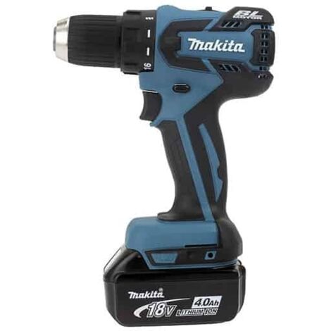 Makita – Perceuse-visseuse 18V avec 2 batteries 4Ah Li-Ion – Moteur sans charbon – Capacité perçage bois 38mm, acier 13mm – Coffret MAK-PAC - DDF459RMJ