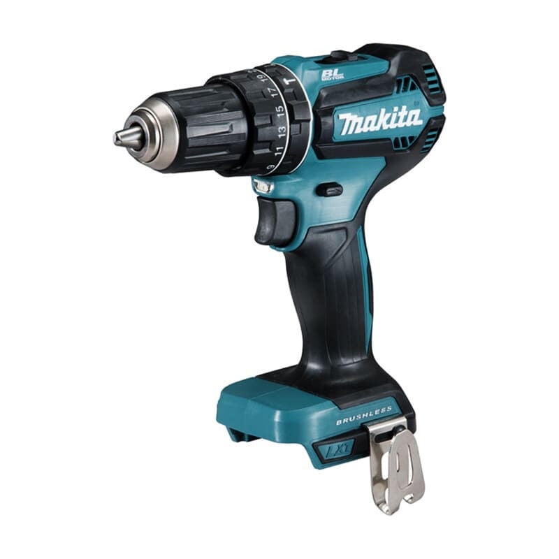 Makita DHP 485 Z Perceuse visseuse à percussion sans fil 50Nm Brushless Solo 18V - sans batterie, sans chargeur