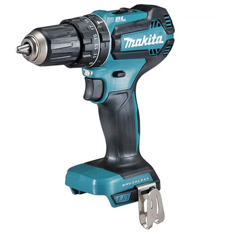 Makita – Perceuse à percussion 18V DHP485Z – Moteur Brushless – Couple 50Nm – Coffret Makpac inclus – Pour béton armé et bois dur
