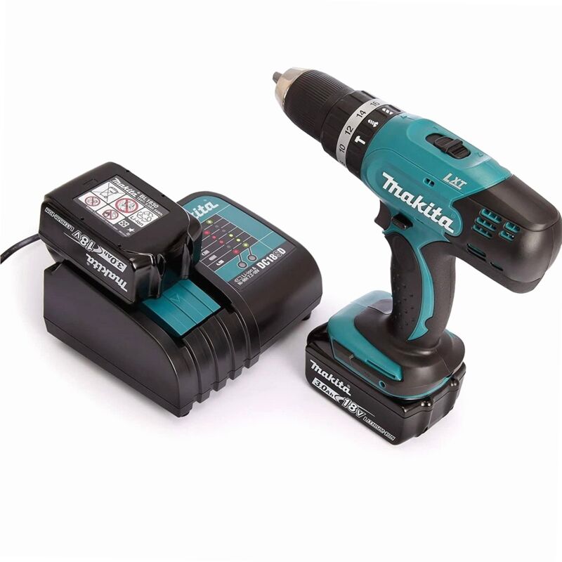 Perceuse Visseuse Makita DHP453SFE – 18V 3.0Ah, 2 Vitesses, Coffret