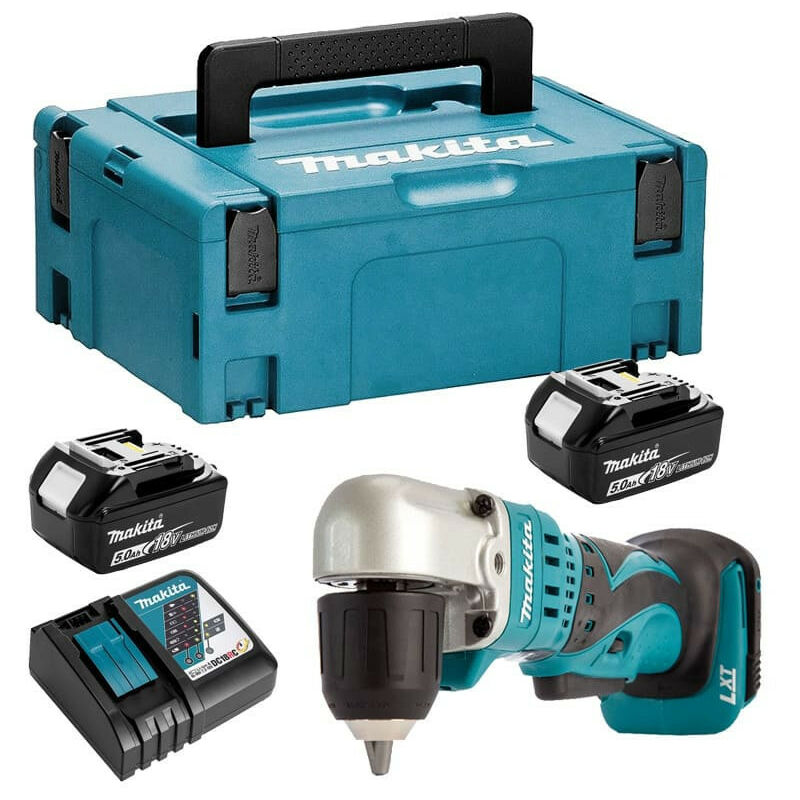 Perceuse d'angle 18V lxt (2x5,0 Ah) en makpac Makita DDA351RTJ