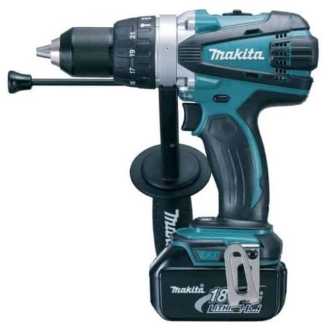 MAKITA Perceuse visseuse percussion 18 V 5 Ah - DHP458RTJ