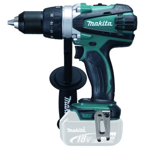 Makita – Perceuse-visseuse sans fil 18V DDF458Z – Moteur Brushless – Couple 58Nm pour vissage bois – Éclairage LED intégré – Crochet ceinture inclus