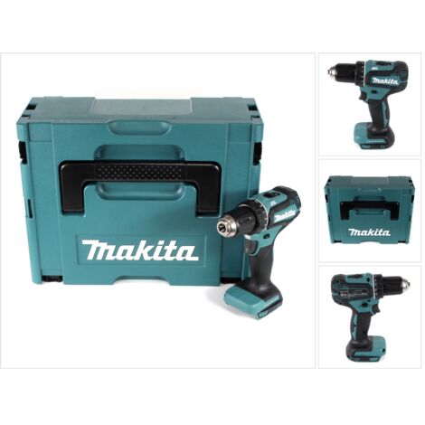 Makita – Perceuse visseuse sans fil 18V – Moteur Brushless – Couple 50Nm – Mandrin 13mm – Coffret MakPac sans batterie ni chargeur
