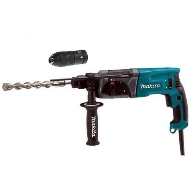 Marteau Perforateur-Burineur Makita HR2470TX1 – SDS-Plus 780 W, Accessoires Inclus - vue 2