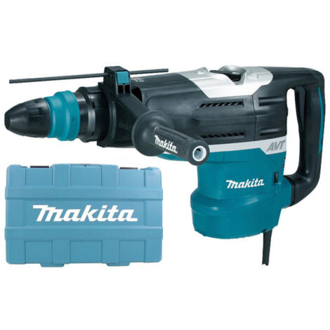Makita – Perforateur burineur filaire SDS MAX 1510W HR5212C – Force de frappe 19.1J – Triple anti-vibrations pour confort d'utilisation