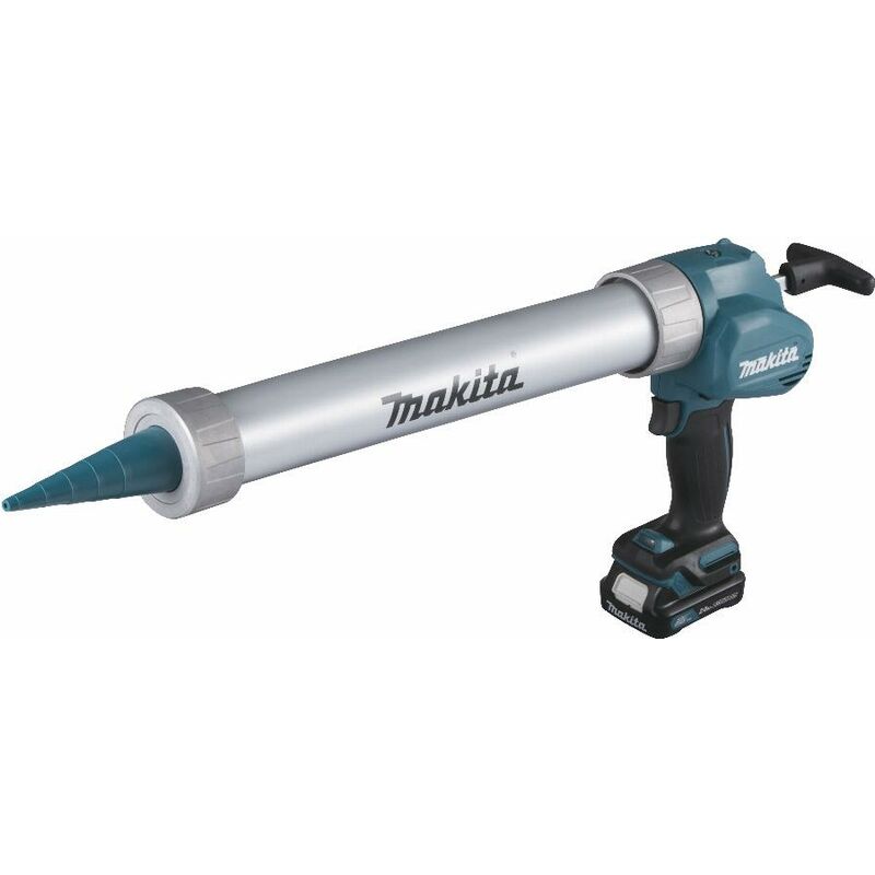 Pistolet à mastic 12 V CXT Li-Ion 2 Ah 5000 N MAKITA - 2 batteries + chargeur + coffret - CG100DSAEB