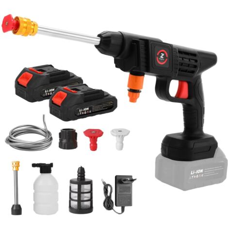 Makita pistolet haute pression sans fil 50Bar, 200W, avec 2 batteries 5 cellules pour voiture