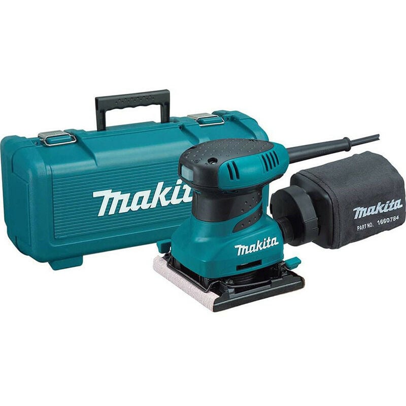 Ponceuse vibrante 200W dans coffret synthétique Makita BO4556K
