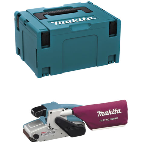Makita - Ponceuse à bande 1010W (bande : 100 x 610 mm)+ Coffret Makpack- 9404J
