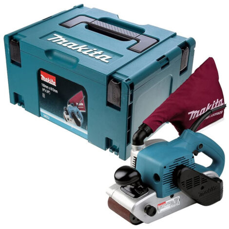 Makita - Ponceuse à bande 1200W (bande : 100 x 610 mm) + Coffret Makpack - 9403J