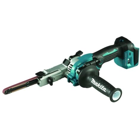 Makita – Ponceuse à bande 18V Li-Ion 9 x 533 mm – Moteur BL pour performances équivalentes filaire – Fréquence 600-1700 m/min – DBS180ZJ