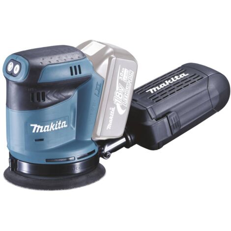 Makita – Ponceuse excentrique sans fil 18V – Ø 125 mm – Vitesse 7000-11000/min – Moteur Brushless – Pour bois dur et teck