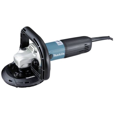 Makita – Ponceuse fraiseuse à béton 1400 W – PC5010C – Disque 125 mm pour surfaces en béton – Moteur puissant pour ponçage efficace