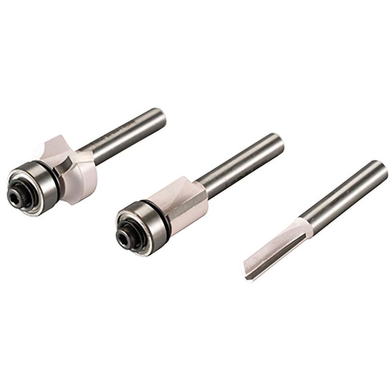 Makita Jeu de fraises 3 pces 6 mm - D-53338