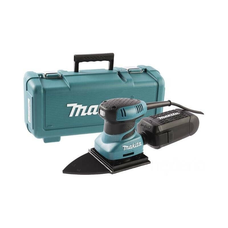 Ponceuse vibrante 200W 112 x 190mm dans coffret synthétique Makita BO4565K