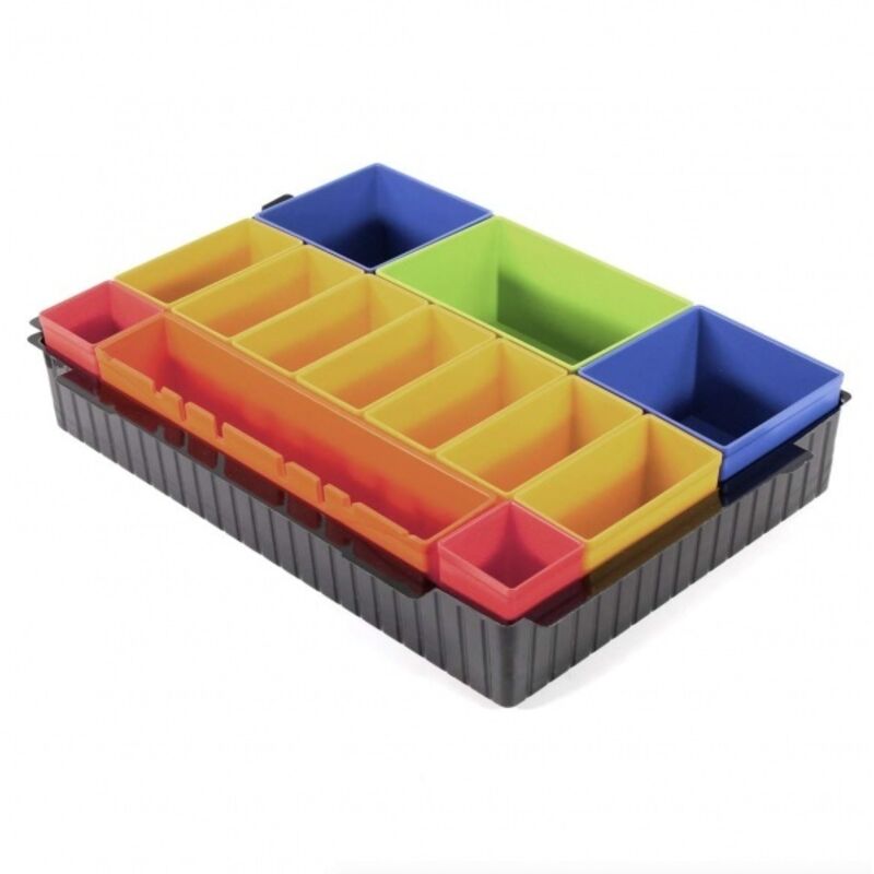 P-83652 Preformato porta minuterie con inserti colorati - Makita