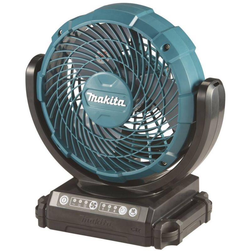 Ventilatore da terra (ø x a) 180 mm x 284 mm Turchese, Nero Oscillante - Makita
