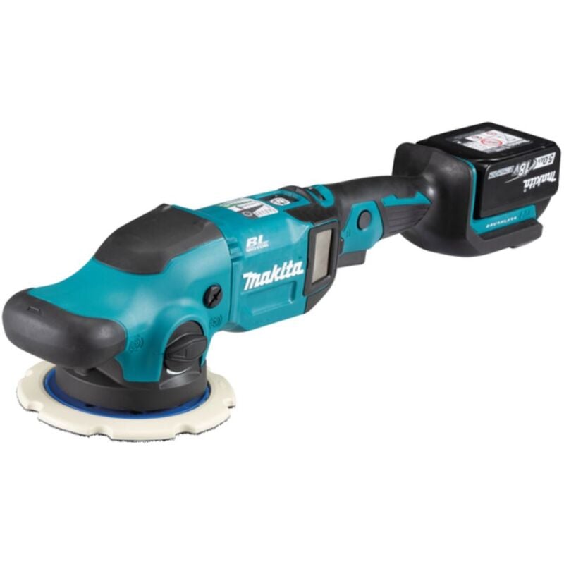 

MAKITA Pulidora rotorbital a batería 18V DPO600TKX1 | 2x batería de 5,0 Ah en caja