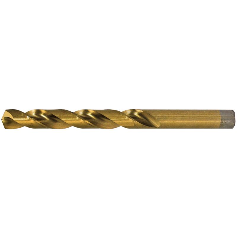 Makita - hss-g-tin punta da trapano, 5,0 x 86 mm, 10 pz. HSS-G-TiN - Titanio - 10 pz. - 5,0 x 86 mm