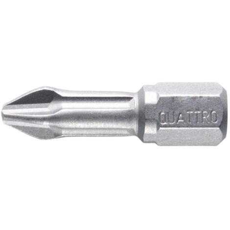 Makita punte a croce PH1, 25 mm, 1/4\ PH1 - 25 mm - 10 pz.