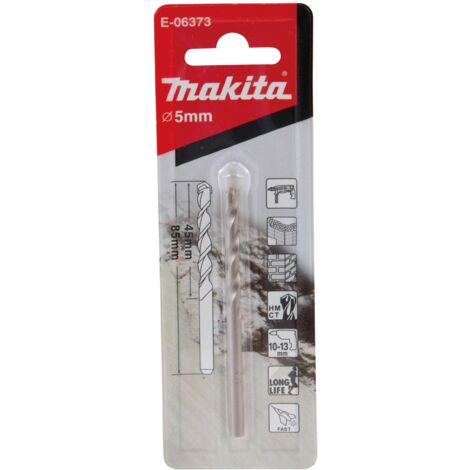 Makita Punte da trapano TCT a codolo diritto 5X85MM marca