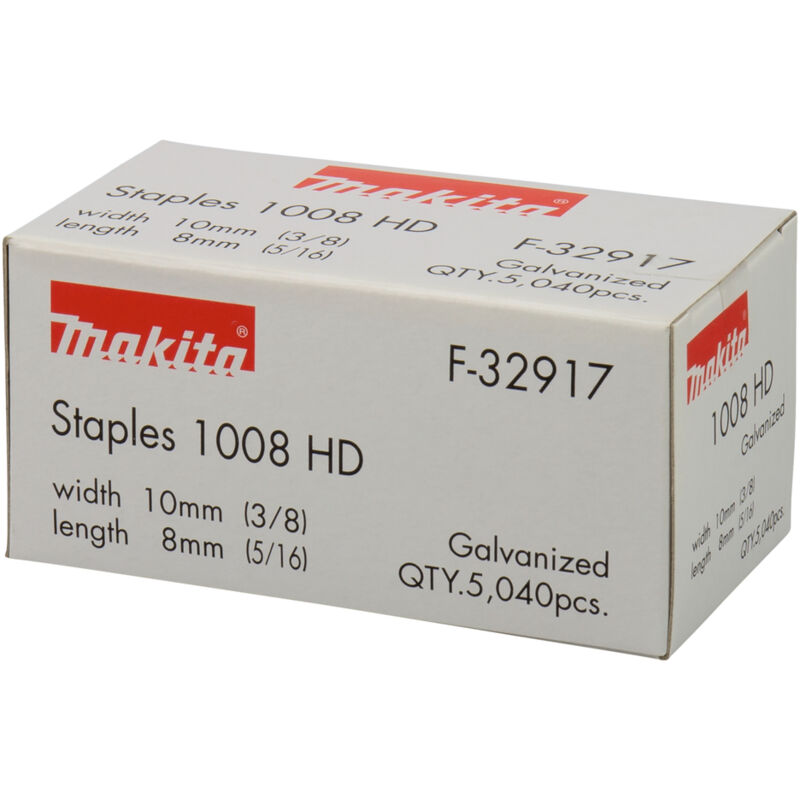 Graffette Makita 8 x 10 mm, 5.040 pz. vuoto - 8 x 10 mm - 5.040 pz.