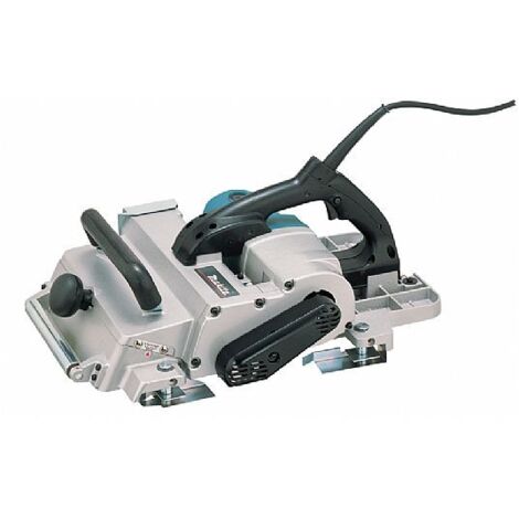 Makita – Rabot électrique 82mm – Puissance 1200W – Alimentation secteur – Pour bois dur et teck – Coupe nette sans éclat - KP312S