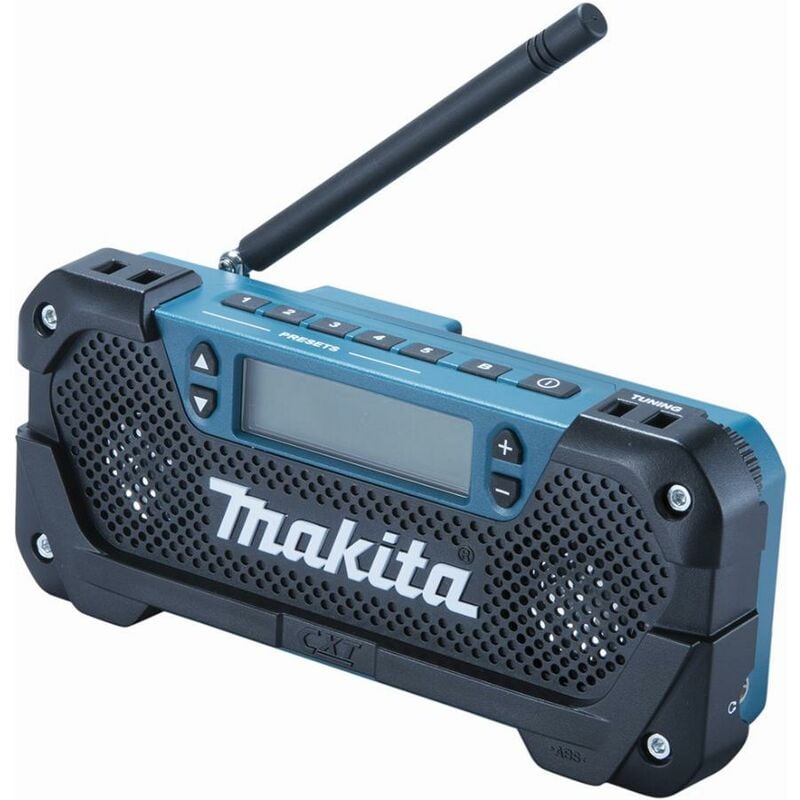 Accessori - Radio da cantiere a batteria 10,8V, senza batteria e caricabatterie MR052 - Makita