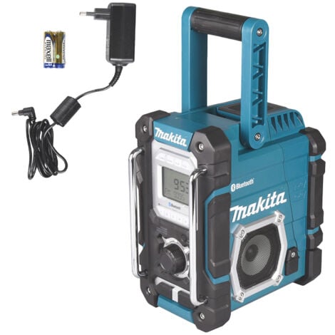 MAKITA Radio de construcción de 10,8 a 18 V de iones de litio - Sin batería ni cargador - DMR108N