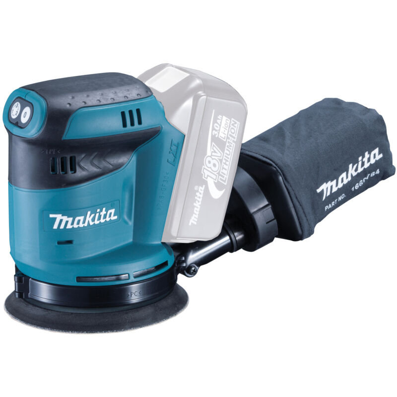 Makita - DBO180Z 18v lxt 125mm Lithium Ion Random Orbital Sander Polisher Body