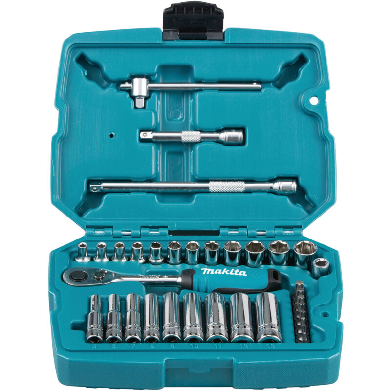 Set di punte per cricchetto Makita, 34 pezzi 1/4 - 34 pezzi